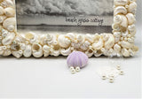 seashell frame, shell frame, turbo shell frame, beach decor, coastal decor, nautical decor, seashell gift, beach wedding frame