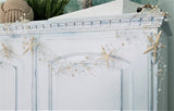 pearl garland, starfish garland, beach decor, coastal decor, beach wedding decor, pearl starfish garland, beach garland