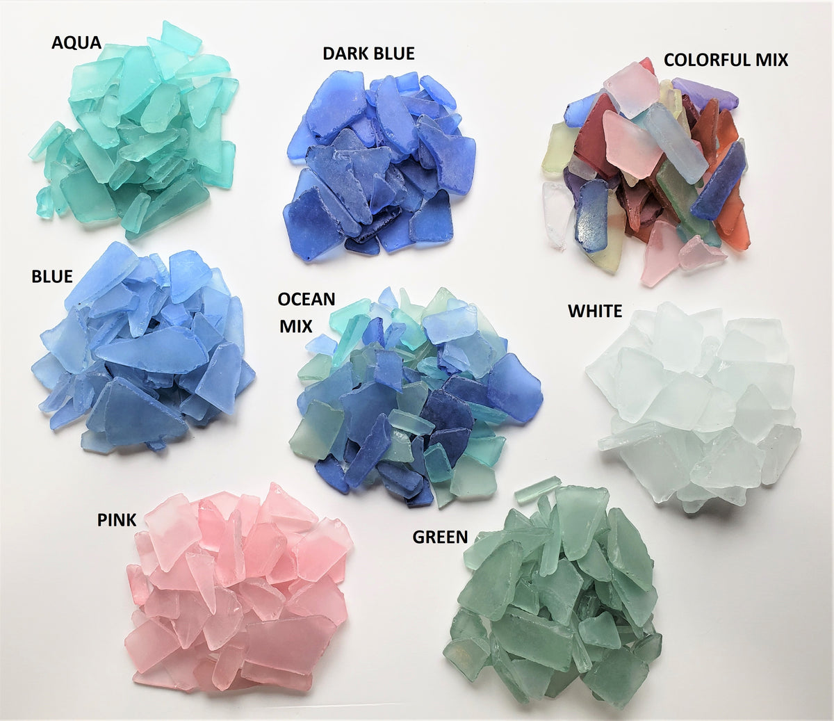 Bulk Sea Glass, Beach Wedding Decor Bulk Beach Glass, Sea Glass Decor, POUNDS COLORFUL MIX