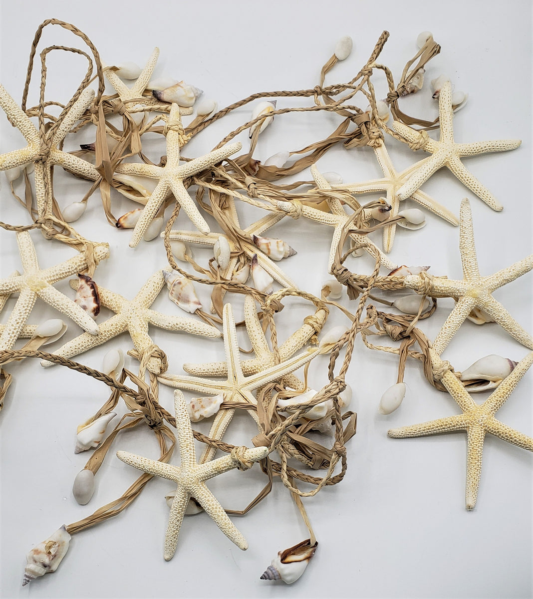 Beach Decor PEARL Starfish Garland, Nautical Coastal Beaded Garland – Beach  Grass Cottage - Artisan Handmade Beach Decor