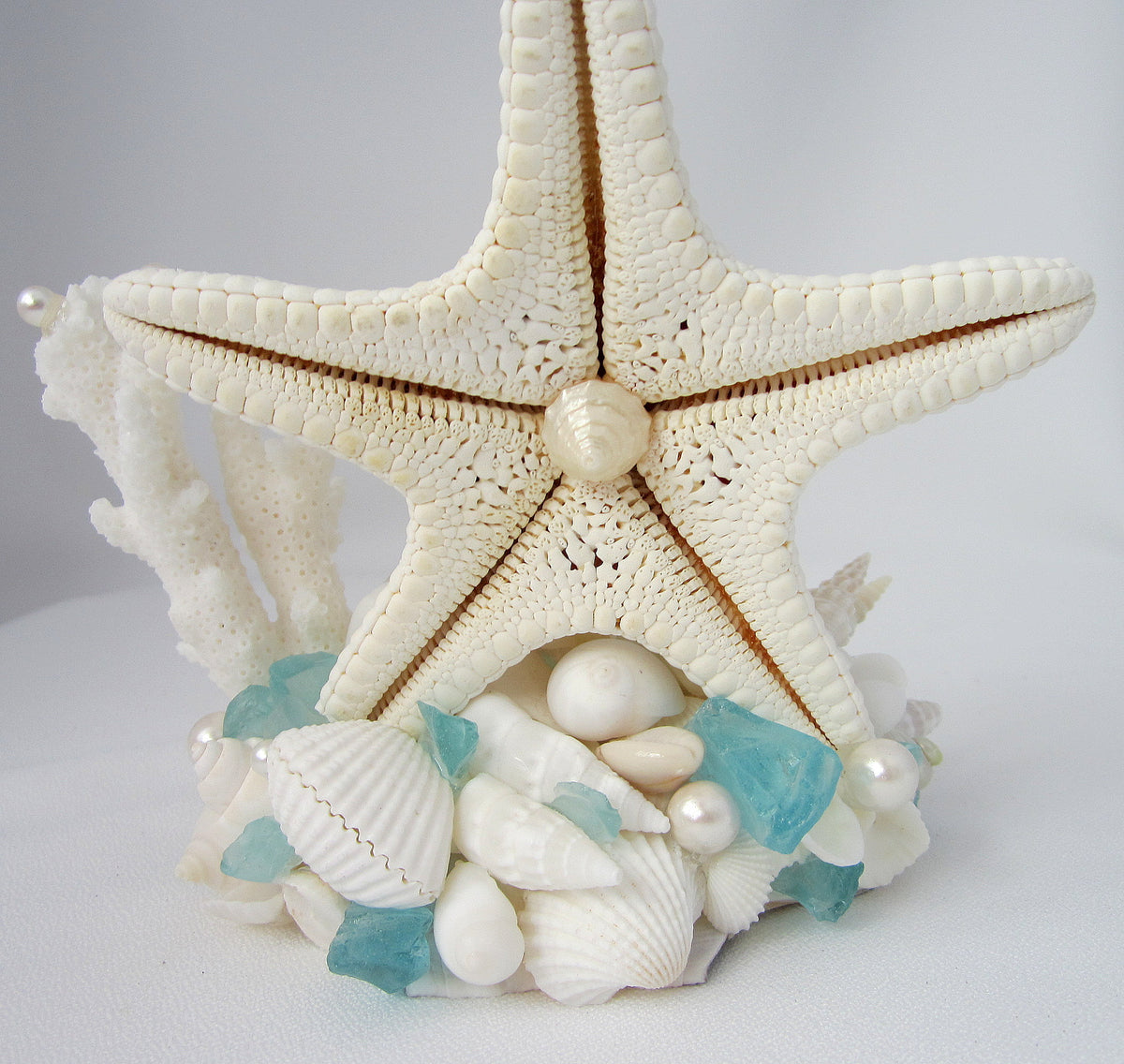 24pcs Fish & Starfish Design Cake Topper