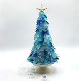 sea glass tree, beach glass tree