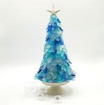 sea glass tree, beach glass tree