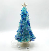 sea glass tree, beach glass tree