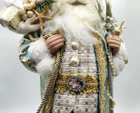 beach coastal santa figure