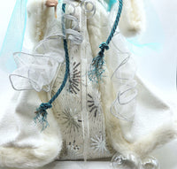 beach coastal christmas angel topper