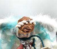 beach coastal christmas angel topper