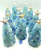 Beach Christmas Sea Glass Tree, Coastal Christmas Beach Glass Tree, Seaglass Miniature Tree, Beach Coastal Gift, Sea Glass Gifts & Decor
