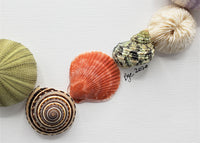 seashell art canvas, heart sign, heart gift, personalized gift, seashell heart, seashell art