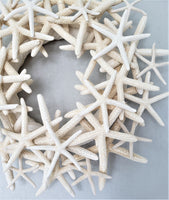 starfish wreath, star fish wreath, coastal wreath, beach wreath, nautical wreath