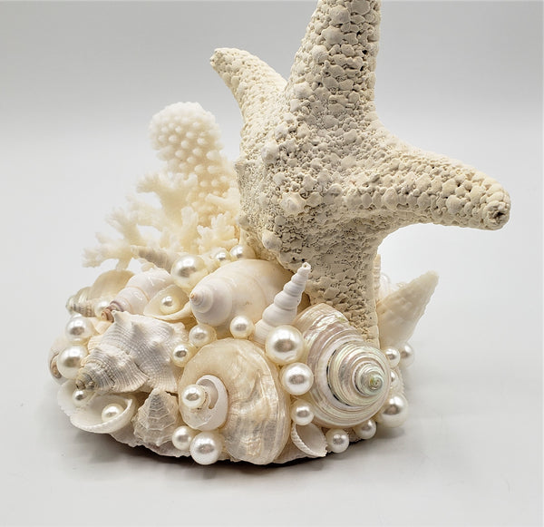 Sea Shell Cake Decoration Starfish Cake Topper Under The Sea - Temu