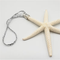 rare six armed starfish, 6 armed starfish, unique starfish ornament, white starfish ornament, starfish christmas ornament, beach coastal ornament